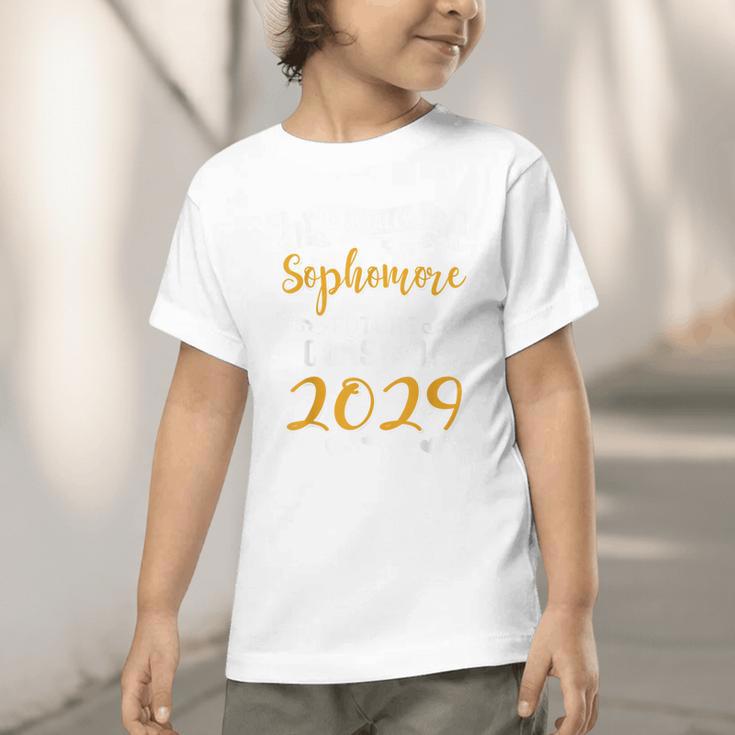 Officially a Sophomore Future Class Of 2029 Back To School Graphic Toddler T-Shirt Officially a Sophomore Future Class Of 2029 Back To School Graphic Toddler T-Shirt