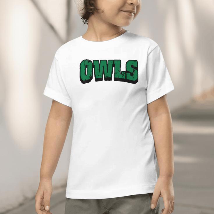 Owls Back To School Spirit G Graphic Toddler T-Shirt