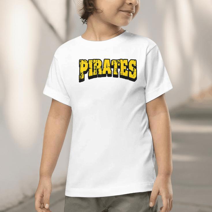 Pirates Back To School Spirit GY Graphic Toddler T-Shirt Pirates Back To School Spirit GY Graphic Toddler T-Shirt