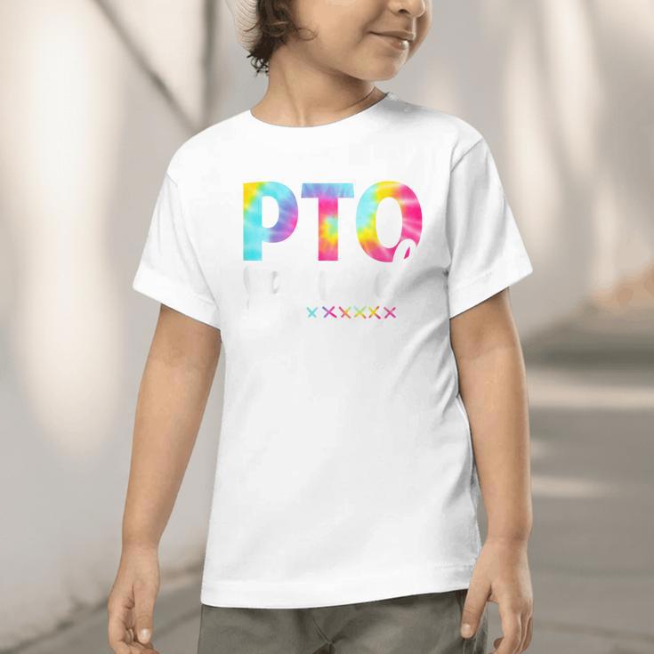Pto Squad Groovy Back To School Women Appreciation Graphic Toddler T-Shirt