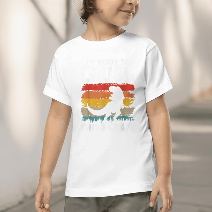 Ready Crush Third 3rd Grade Dinosaur Back To School Boys Graphic Toddler T-Shirt Ready Crush Third 3rd Grade Dinosaur Back To School Boys Graphic Toddler T-Shirt