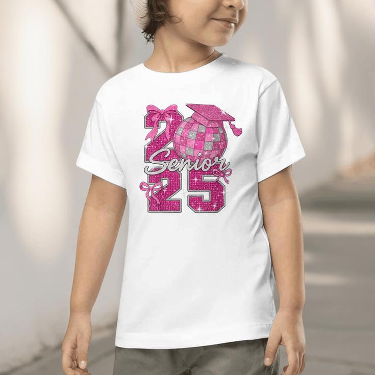 Senior 2025 Class Of 2025 Bows Back To School 2025 Graphic Toddler T-Shirt