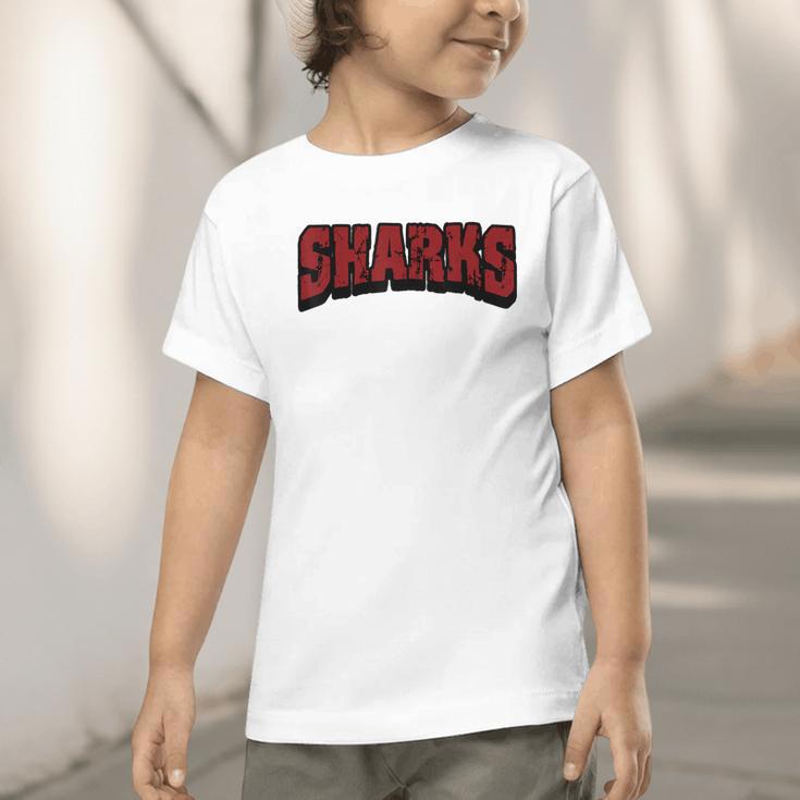 Sharks Back To School Spirit M Graphic Toddler T-Shirt Sharks Back To School Spirit M Graphic Toddler T-Shirt