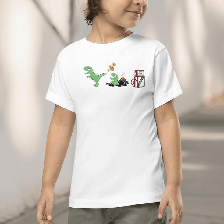Solid Liquid Gas Dinosaur Back To School Premium Tri-Blend Graphic Toddler T-Shirt Solid Liquid Gas Dinosaur Back To School Premium Tri-Blend Graphic Toddler T-Shirt