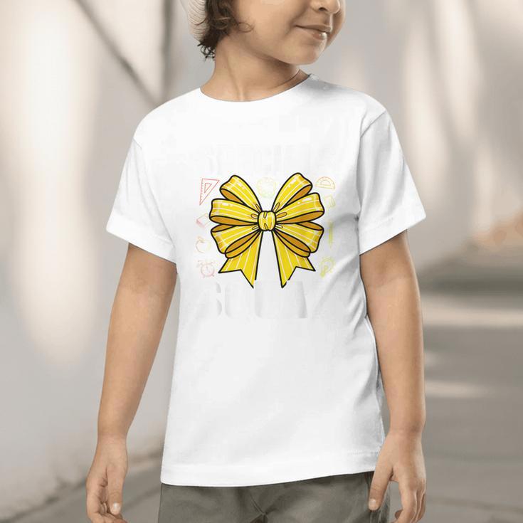 Specials Squad Tie Dye Back To School Women Appreciation Graphic Toddler T-Shirt