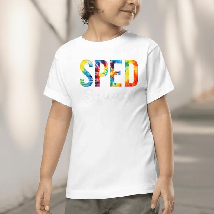 Sped Squad For Work Tie Dye Back To School Appreciation Day Graphic Toddler T-Shirt Sped Squad For Work Tie Dye Back To School Appreciation Day Graphic Toddler T-Shirt