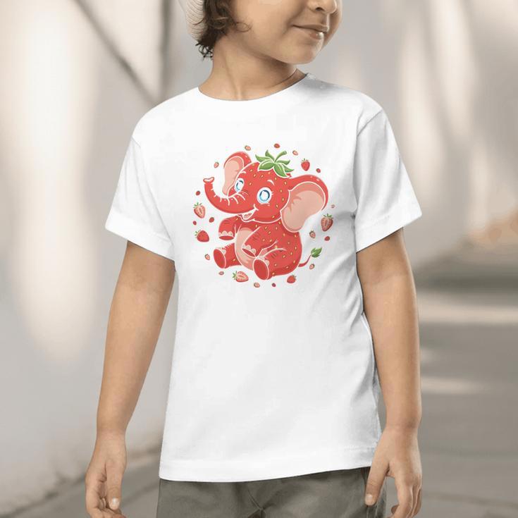 Strawberry Elephant Italian Brainrot Meme Back To School Comfort Colors Crop Top Graphic Toddler T-Shirt Strawberry Elephant Italian Brainrot Meme Back To School Comfort Colors Crop Top Graphic Toddler T-Shirt