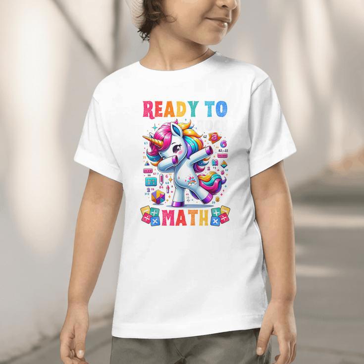 Student Back To School Math Squad Kids Girls Smarter Unicorn Graphic Toddler T-Shirt Student Back To School Math Squad Kids Girls Smarter Unicorn Graphic Toddler T-Shirt
