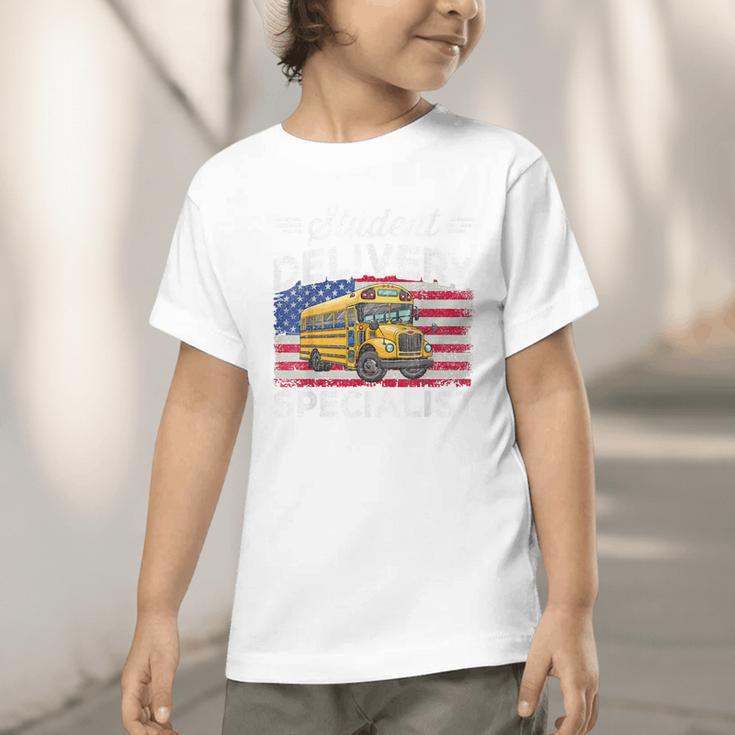Students Delivery Specialist Back To School Bus Driver Graphic Toddler T-Shirt Students Delivery Specialist Back To School Bus Driver Graphic Toddler T-Shirt