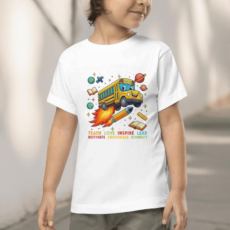 Transportation Squad School Bus Driver Back To School Graphic Toddler T-Shirt Transportation Squad School Bus Driver Back To School Graphic Toddler T-Shirt