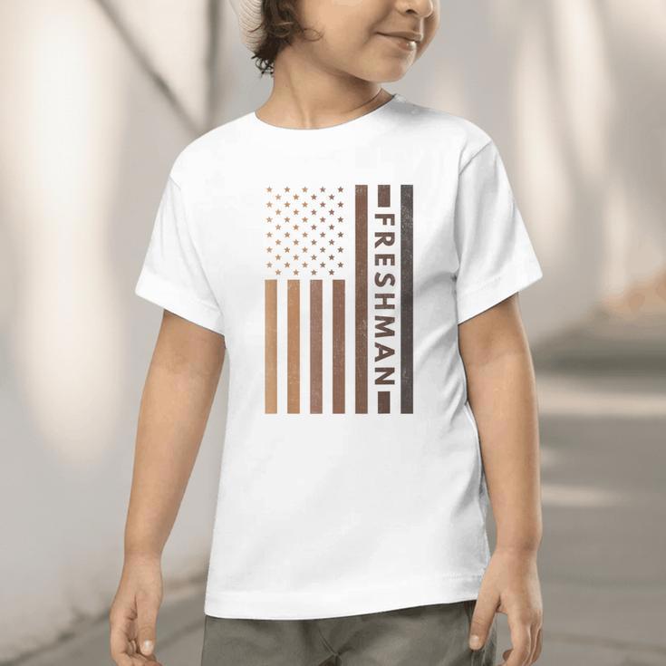 USA Flag Freshman 9th Ninth Grade Back To School Juneteenth Graphic Toddler T-Shirt USA Flag Freshman 9th Ninth Grade Back To School Juneteenth Graphic Toddler T-Shirt