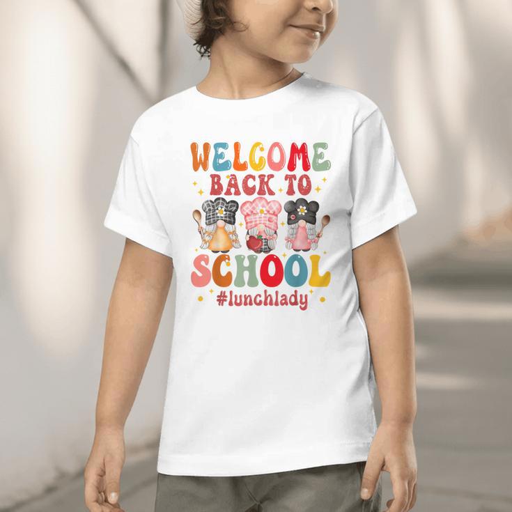 Welcome Back To School Cafeteria Worker Lunch Lady Graphic Toddler T-Shirt Welcome Back To School Cafeteria Worker Lunch Lady Graphic Toddler T-Shirt