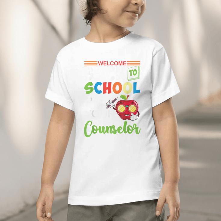 Welcome Back To School Students I'm Your Counselor Proud Graphic Toddler T-Shirt Welcome Back To School Students I'm Your Counselor Proud Graphic Toddler T-Shirt