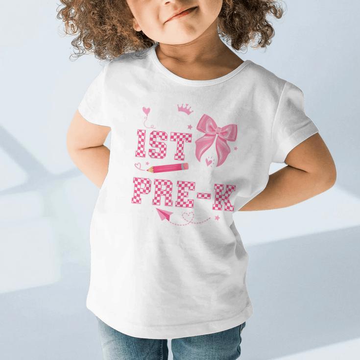 My 1st Day Of Pre-K PreK Pre K 2025 Back To School Girls Graphic Toddler T-Shirt My 1st Day Of Pre-K PreK Pre K 2025 Back To School Girls Graphic Toddler T-Shirt