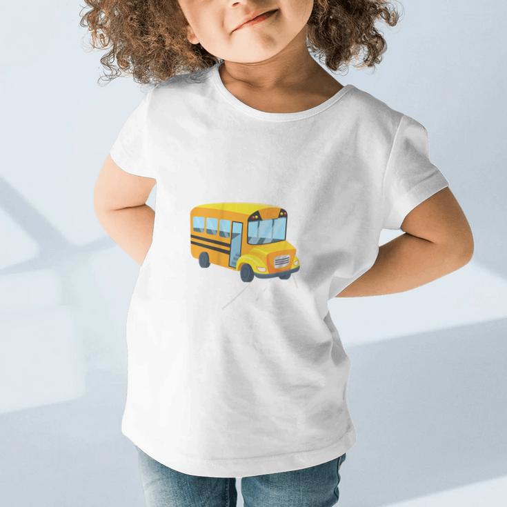 2nd Birthday School Bus Kids Back To School Themes Party Graphic Toddler T-Shirt 2nd Birthday School Bus Kids Back To School Themes Party Graphic Toddler T-Shirt