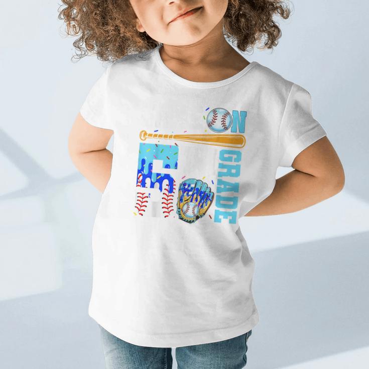 5th Grade Back To School Baseball Drip Ice Cream Game On Graphic Toddler T-Shirt 5th Grade Back To School Baseball Drip Ice Cream Game On Graphic Toddler T-Shirt