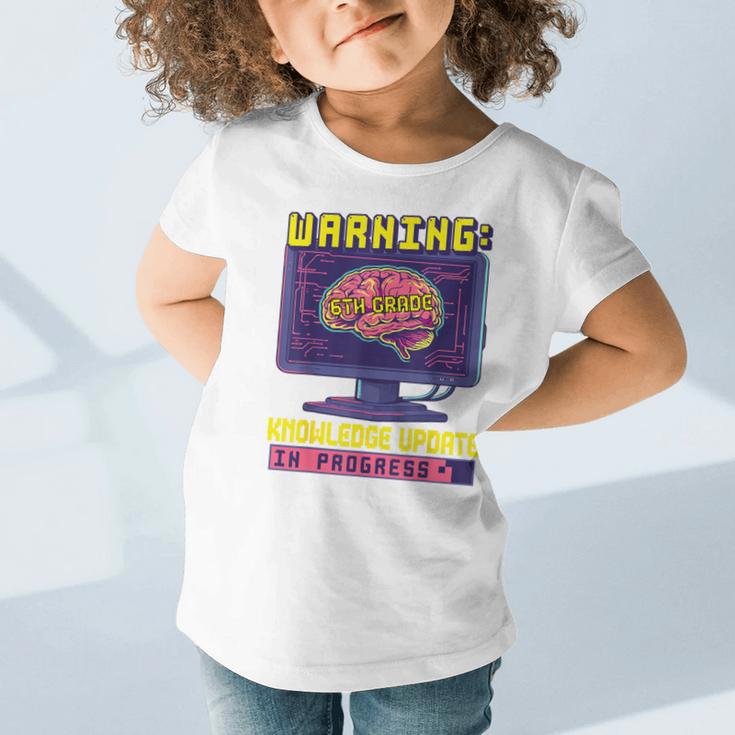 6th Grade Back To School Sixth Grade Smart Boys Computer Graphic Toddler T-Shirt