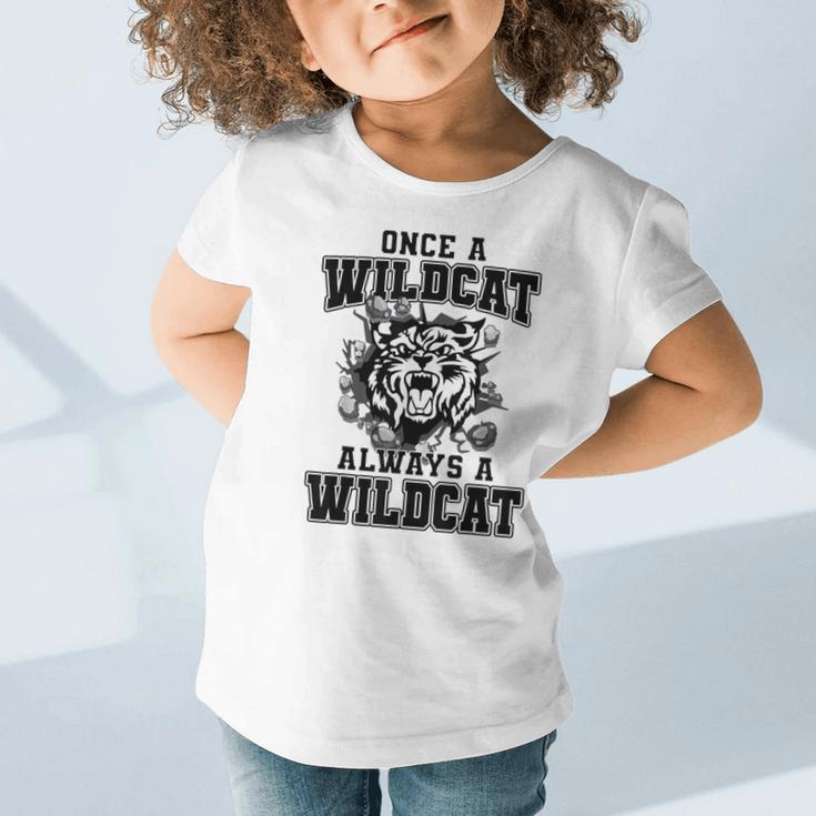 Always A Wildcat Back To School Spirit Graphic Toddler T-Shirt Always A Wildcat Back To School Spirit Graphic Toddler T-Shirt