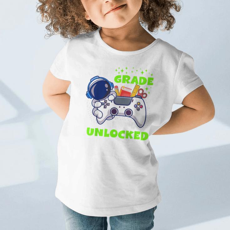 Back To School 5th Grade Level Unlocked Gamer Boys Kids Graphic Toddler T-Shirt Back To School 5th Grade Level Unlocked Gamer Boys Kids Graphic Toddler T-Shirt