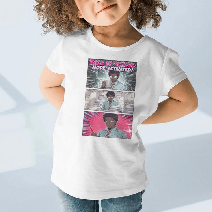 Back To School Anime Boys Student Girl Manga Kawaii Taecher Graphic Toddler T-Shirt Back To School Anime Boys Student Girl Manga Kawaii Taecher Graphic Toddler T-Shirt