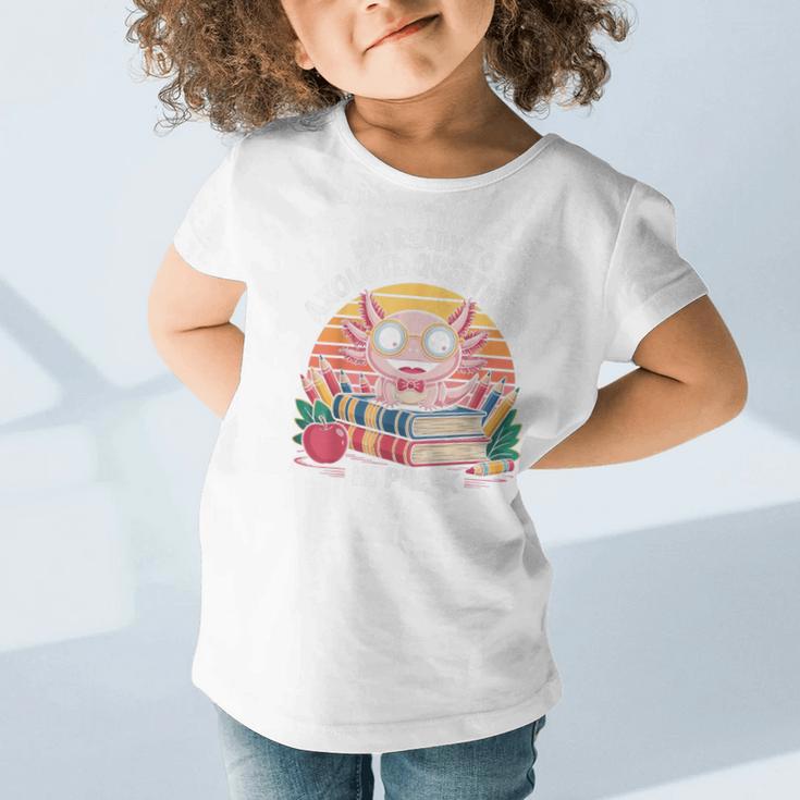 Back To School Axolotl Design For Pre-K Students Graphic Toddler T-Shirt Back To School Axolotl Design For Pre-K Students Graphic Toddler T-Shirt