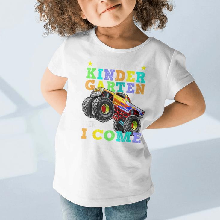 Back To School Kindergarten Here I Come For Boy Kid Truck Graphic Toddler T-Shirt Back To School Kindergarten Here I Come For Boy Kid Truck Graphic Toddler T-Shirt