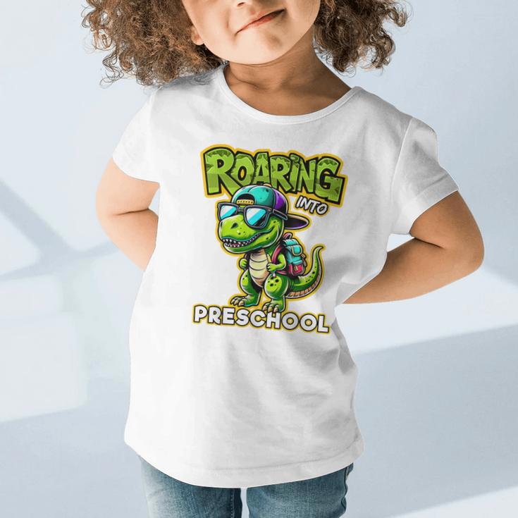 Back To School Preschool Dinosaur First Day Of School Boy Graphic Toddler T-Shirt Back To School Preschool Dinosaur First Day Of School Boy Graphic Toddler T-Shirt