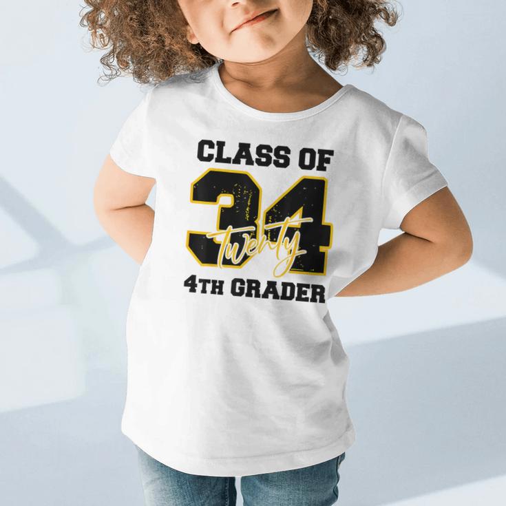 Class Of 2034 4th Grader Elementary School Back To School Graphic Toddler T-Shirt Class Of 2034 4th Grader Elementary School Back To School Graphic Toddler T-Shirt