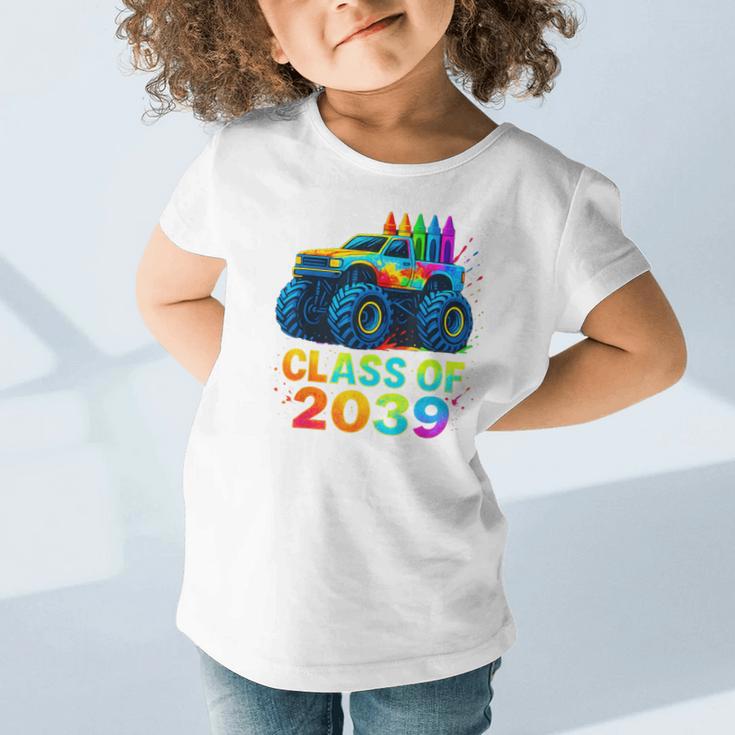 Class Of 2039 Monster Truck Kindergarten Back To School Boys Graphic Toddler T-Shirt Class Of 2039 Monster Truck Kindergarten Back To School Boys Graphic Toddler T-Shirt
