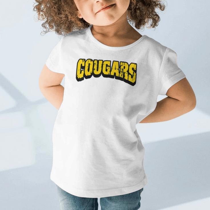 Cougars Back To School Spirit GY Graphic Toddler T-Shirt Cougars Back To School Spirit GY Graphic Toddler T-Shirt