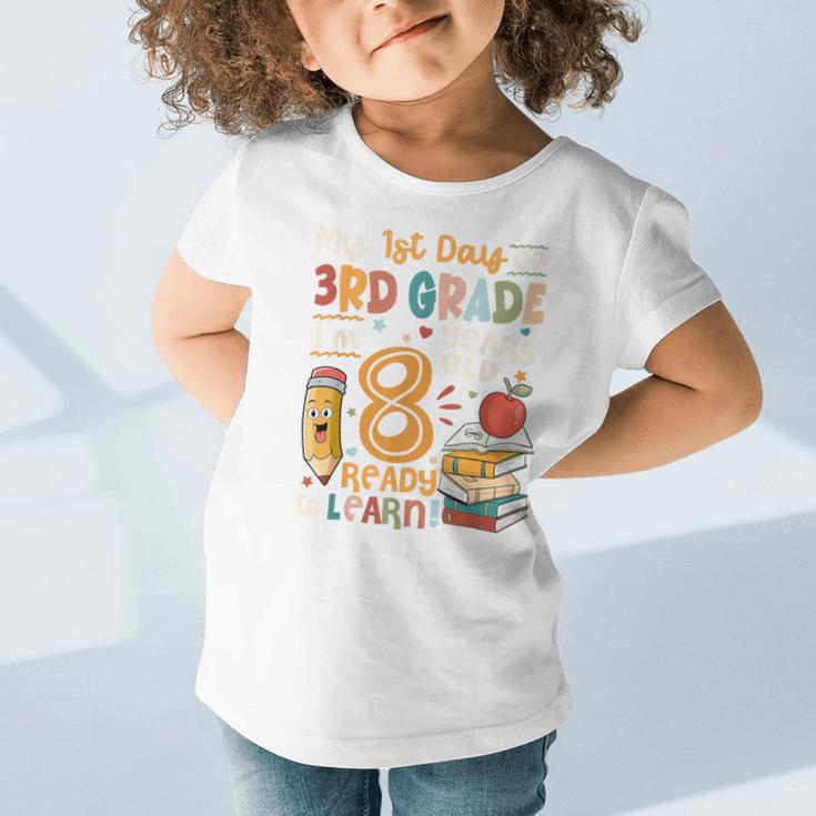 Cute My First Day Of 3rd Grade Back To School Boys Girls Graphic Toddler T-Shirt Cute My First Day Of 3rd Grade Back To School Boys Girls Graphic Toddler T-Shirt
