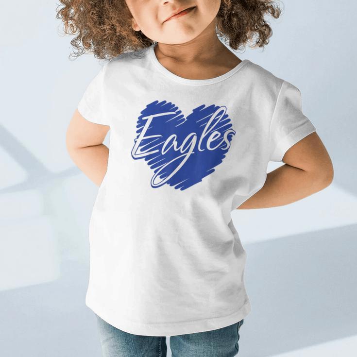 Eagles Heart Back To School Spirit B Graphic Toddler T-Shirt Eagles Heart Back To School Spirit B Graphic Toddler T-Shirt