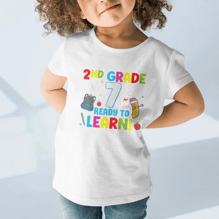 My First Day Of 2nd Grade Back To School 2nd Grade Girls Boy Graphic Toddler T-Shirt My First Day Of 2nd Grade Back To School 2nd Grade Girls Boy Graphic Toddler T-Shirt
