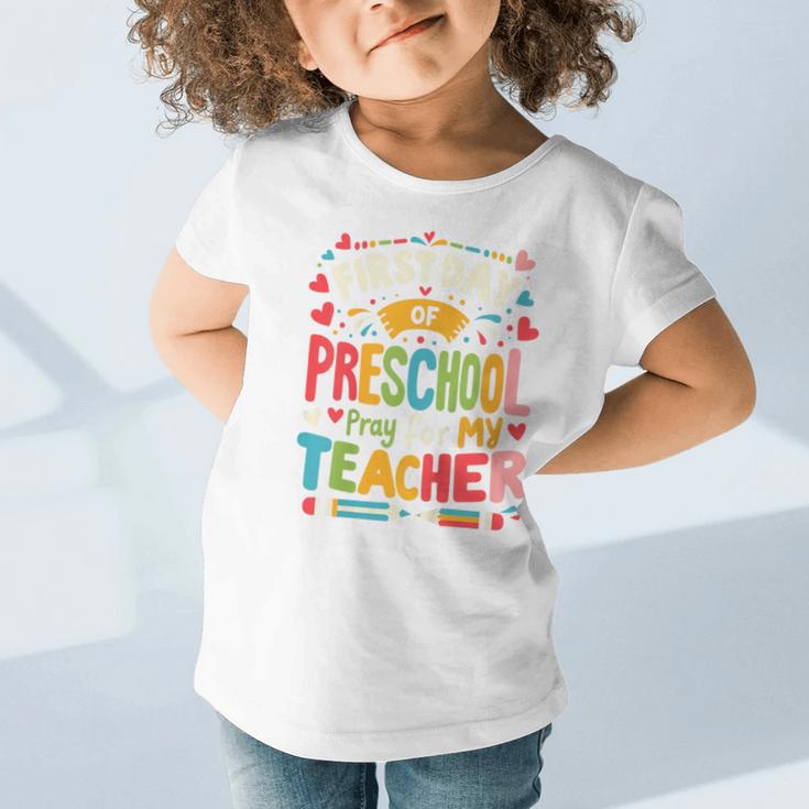 First Day Of Preschool Pre K Student Toddler Back To School Graphic Toddler T-Shirt First Day Of Preschool Pre K Student Toddler Back To School Graphic Toddler T-Shirt