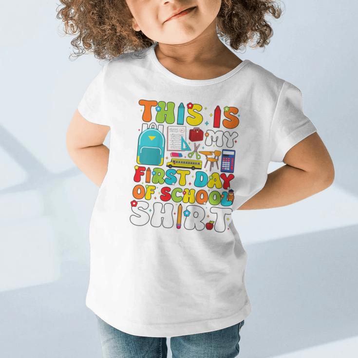 First Day Of School Shirt Boys Girls Back To School Graphic Toddler T-Shirt First Day Of School Shirt Boys Girls Back To School Graphic Toddler T-Shirt