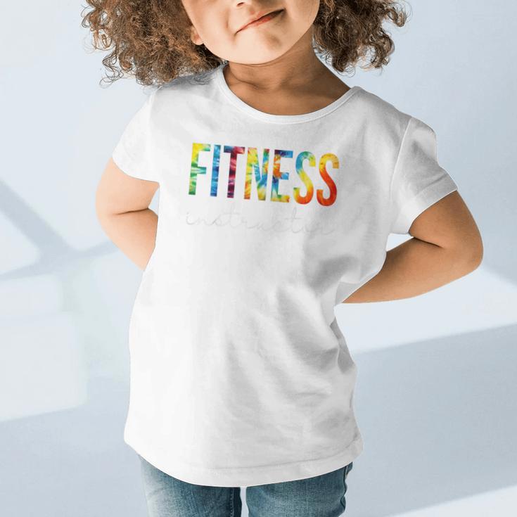 Fitness Instructor Tie Dye Back To School For Women For Work Graphic Toddler T-Shirt
