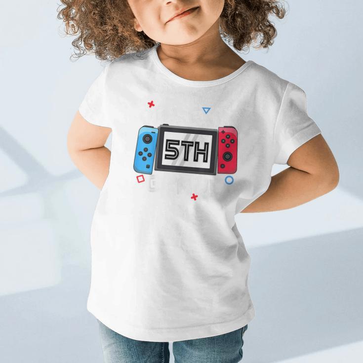 Game On 5th Grade Back To School Video Gamer Boys Kids Graphic Toddler T-Shirt Game On 5th Grade Back To School Video Gamer Boys Kids Graphic Toddler T-Shirt