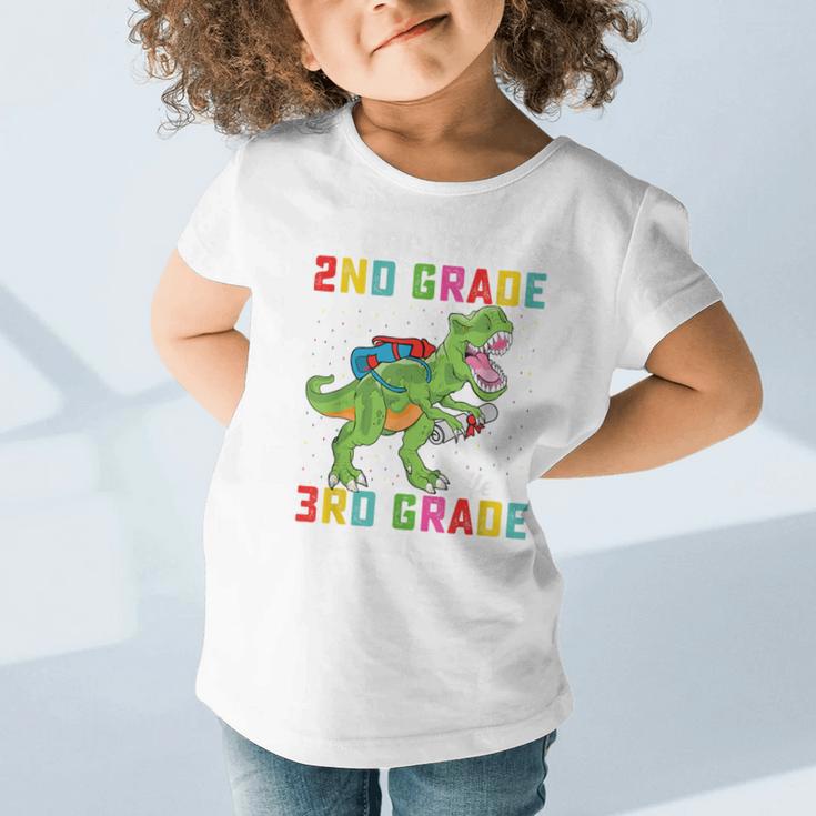 Goodbye 2nd Grade Hello 3rd GradeRex Back To School Graphic Toddler T-Shirt