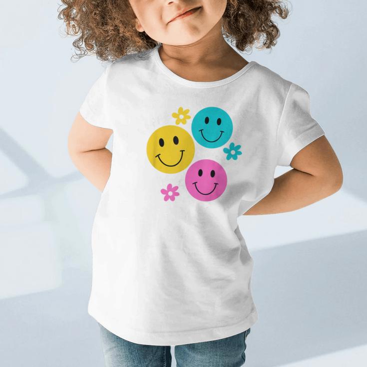 Happy To See Your Face Back To School First Day Of School Graphic Toddler T-Shirt Happy To See Your Face Back To School First Day Of School Graphic Toddler T-Shirt