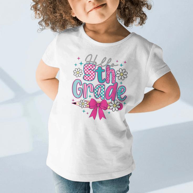 Hello Fifth Grade Team 5th Grade Back To School Boys Girls Graphic Toddler T-Shirt Hello Fifth Grade Team 5th Grade Back To School Boys Girls Graphic Toddler T-Shirt