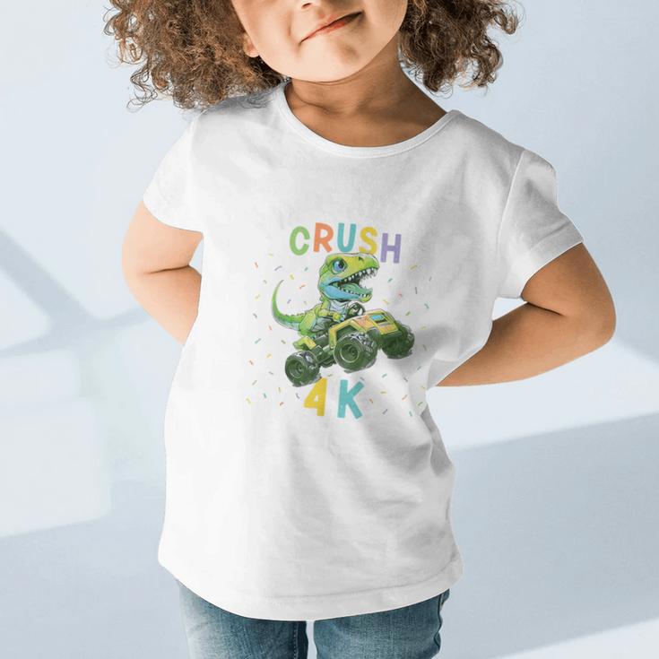 I'm Ready To Crush 4K Dinosaur Back To School 4K Kid Graphic Toddler T-Shirt I'm Ready To Crush 4K Dinosaur Back To School 4K Kid Graphic Toddler T-Shirt