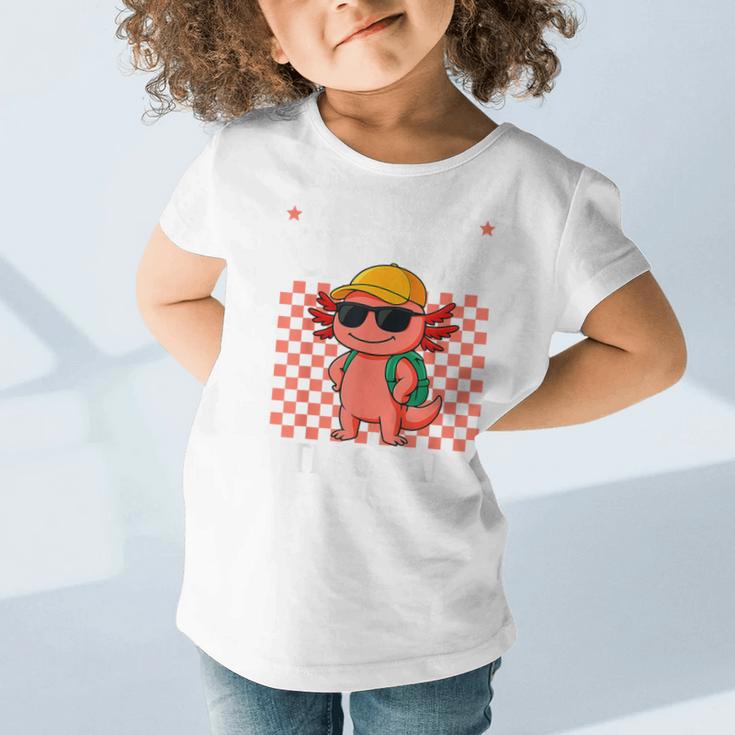 I'm Ready To Crush 7th Grade Axolotl Back To School Graphic Toddler T-Shirt I'm Ready To Crush 7th Grade Axolotl Back To School Graphic Toddler T-Shirt