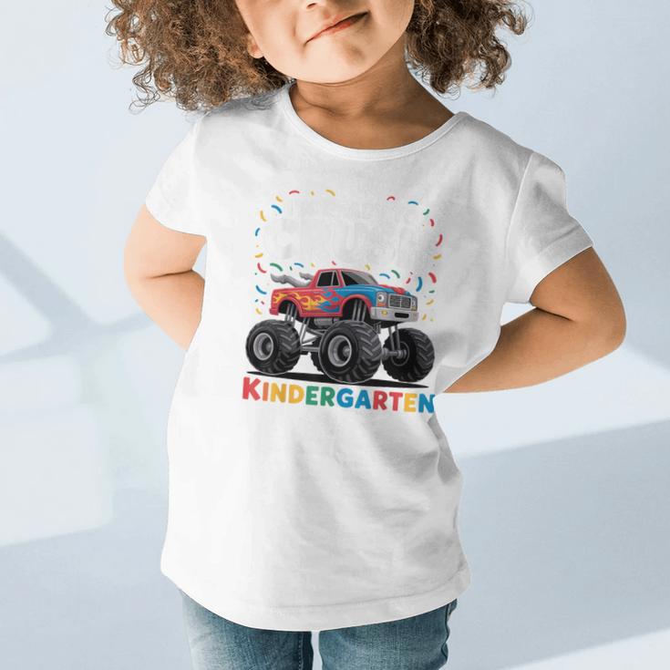 I'm Ready To Crush Kindergarten Monster Truck Back To School Graphic Toddler T-Shirt I'm Ready To Crush Kindergarten Monster Truck Back To School Graphic Toddler T-Shirt