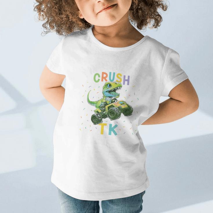 I'm Ready To Crush TK Dinosaur Back To School TK Kid Graphic Toddler T-Shirt I'm Ready To Crush TK Dinosaur Back To School TK Kid Graphic Toddler T-Shirt