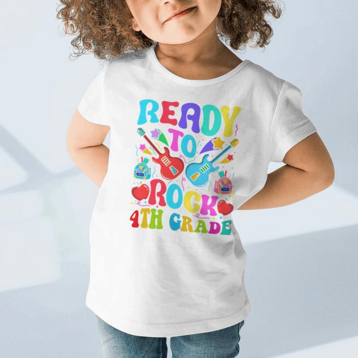 Im Ready To Rock 4th Grade Back To School 4th Grade Guitar Performance Graphic Toddler T-Shirt Im Ready To Rock 4th Grade Back To School 4th Grade Guitar Performance Graphic Toddler T-Shirt