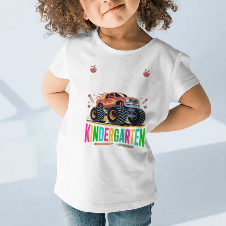 Kids Back To School I'm Ready To Crush Kindergarten For Boys Graphic Toddler T-Shirt