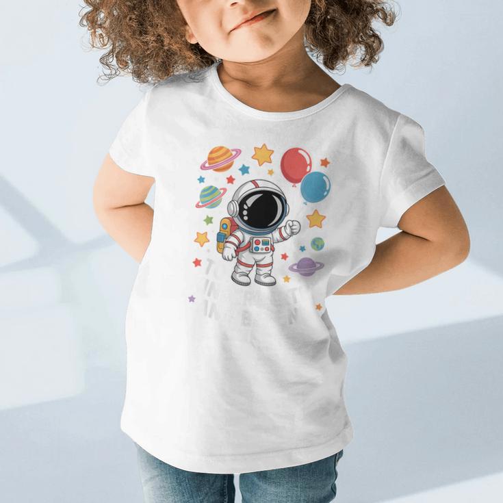 To Kindergarten And Beyond Astronaut Space Back To School Graphic Toddler T-Shirt