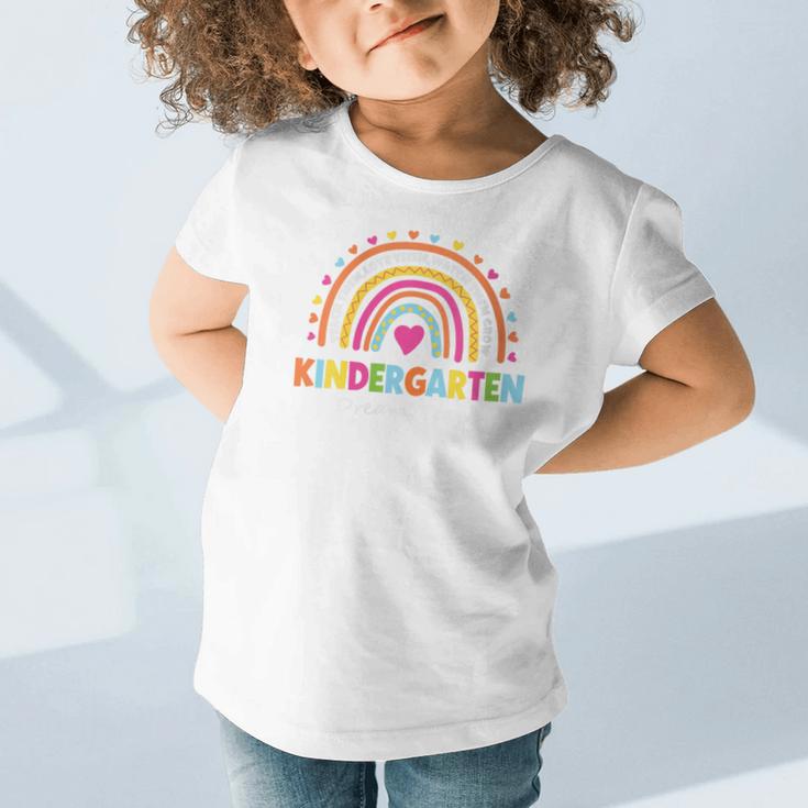 Kindergarten Dream Team Rainbow Welcome Back To School Graphic Toddler T-Shirt Kindergarten Dream Team Rainbow Welcome Back To School Graphic Toddler T-Shirt