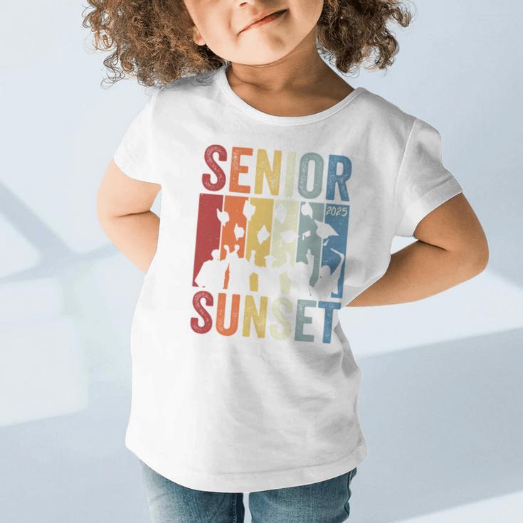 Last First Day Senior Sunset Class Of 2025 Back To School Performance Graphic Toddler T-Shirt Last First Day Senior Sunset Class Of 2025 Back To School Performance Graphic Toddler T-Shirt