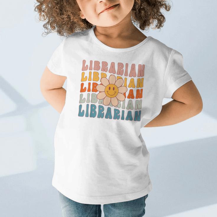 Librarian Retro Find Me At The Library Back To School Graphic Toddler T-Shirt Librarian Retro Find Me At The Library Back To School Graphic Toddler T-Shirt
